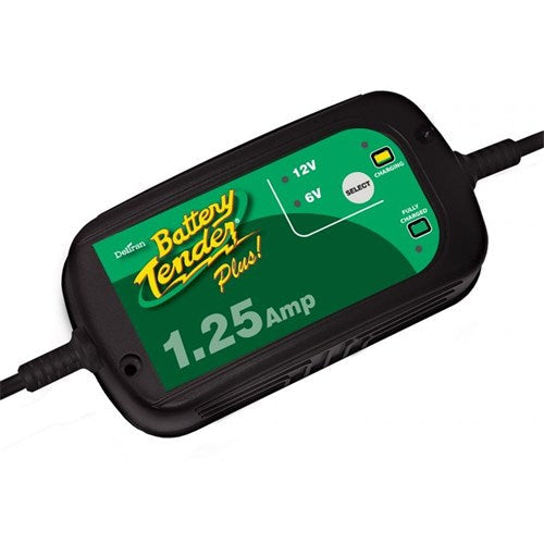 #BATTERY TENDER 1.25A PLUS LITHIUM/LEAD 6>12V