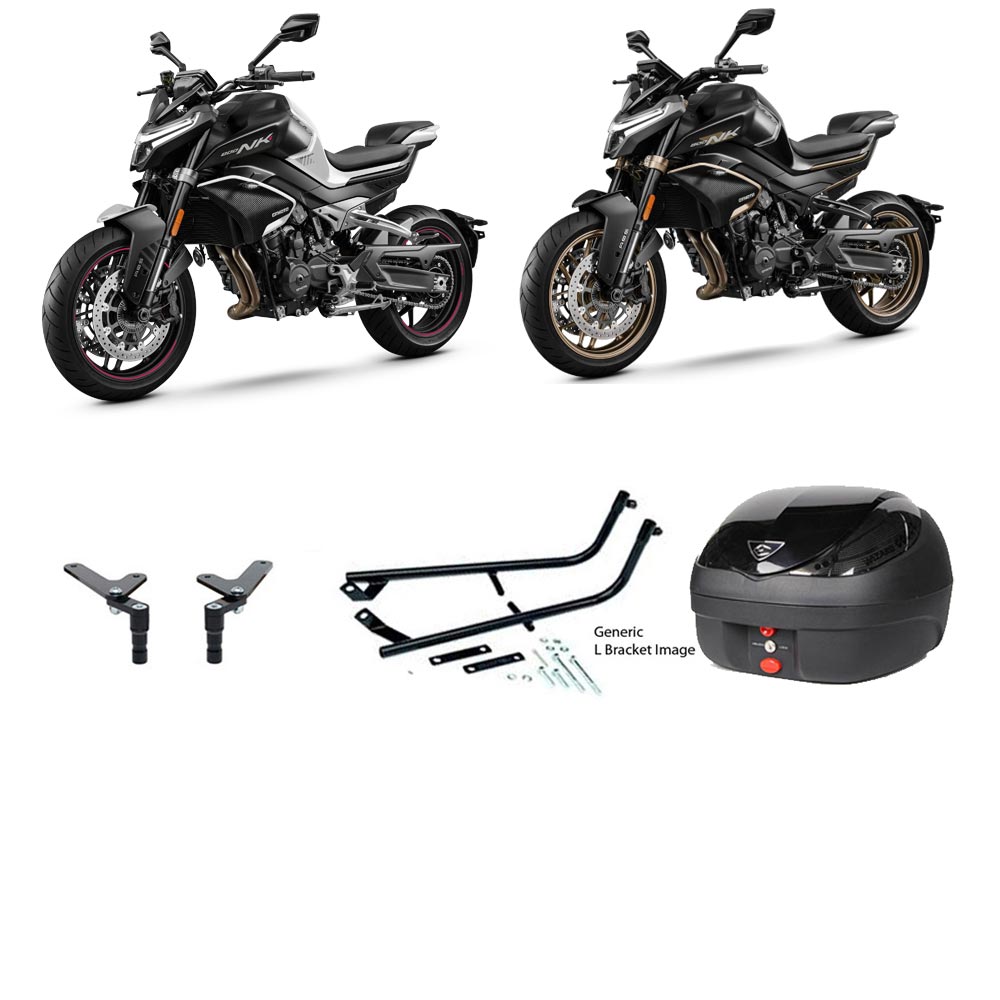 V36 Wizard Black Topbox Kit 800 NK ADVANCE & SPORT 23-25 - CF005V36BPBLK