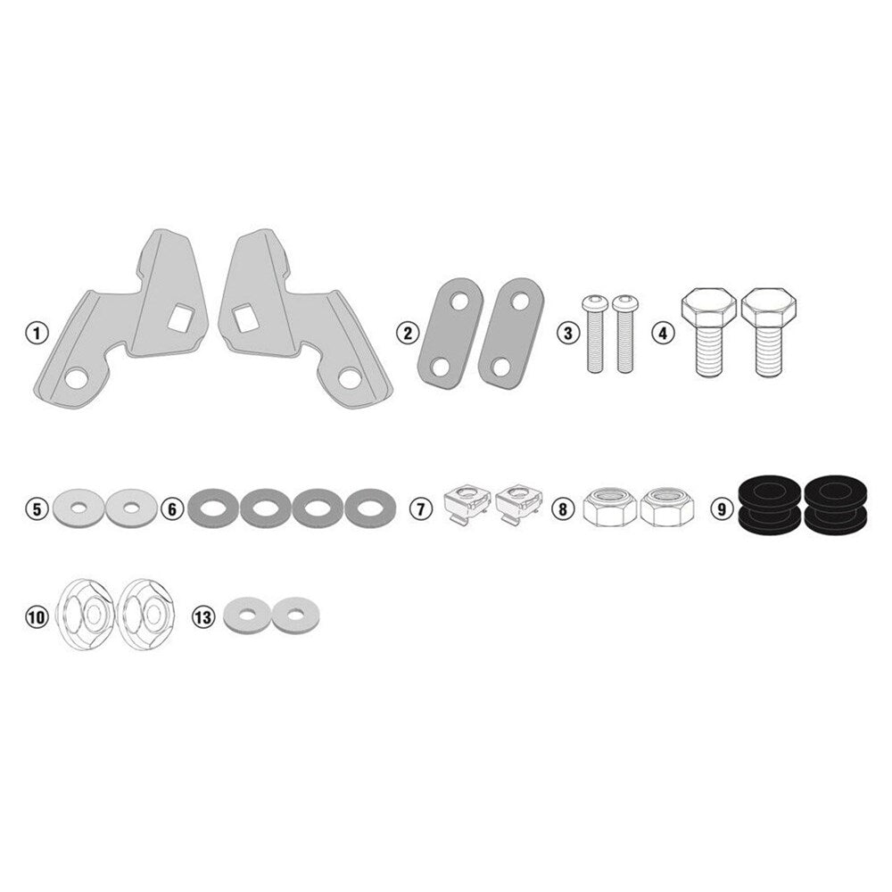GIVI SPECIFIC WINDSCREEN FITTING KIT - HONDA PCX125 18-20 (NEEDS SCREEN 1163DT/1129DT/1129D)
