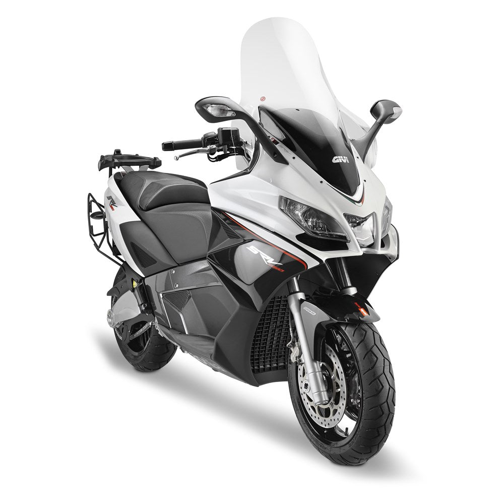 GIVI WINDSCREEN TRANSPARENT - APRILIA SRV850 12-13