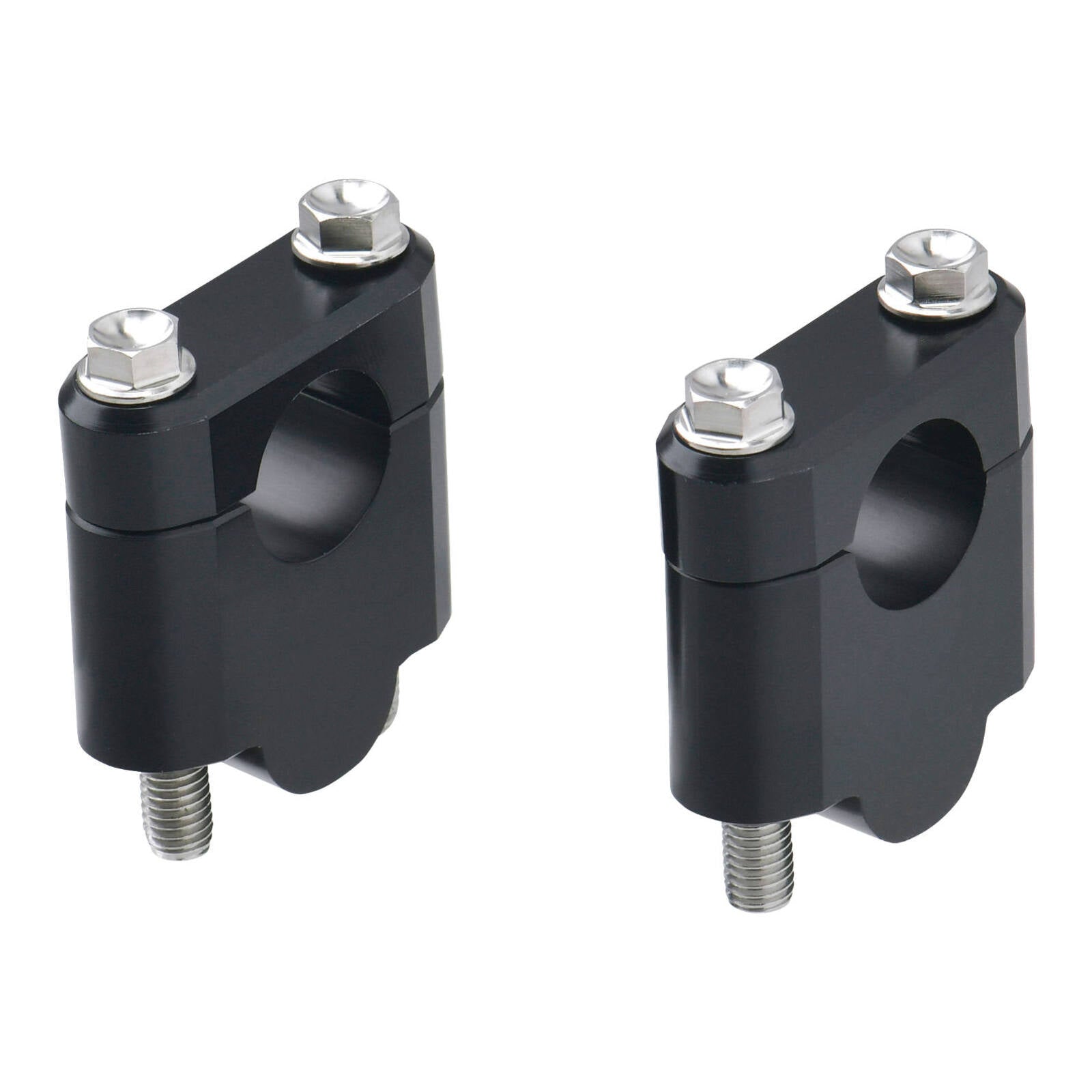 Zeta Handlebar Rise Kit 30mm Height - 22.2mm Bar - Black