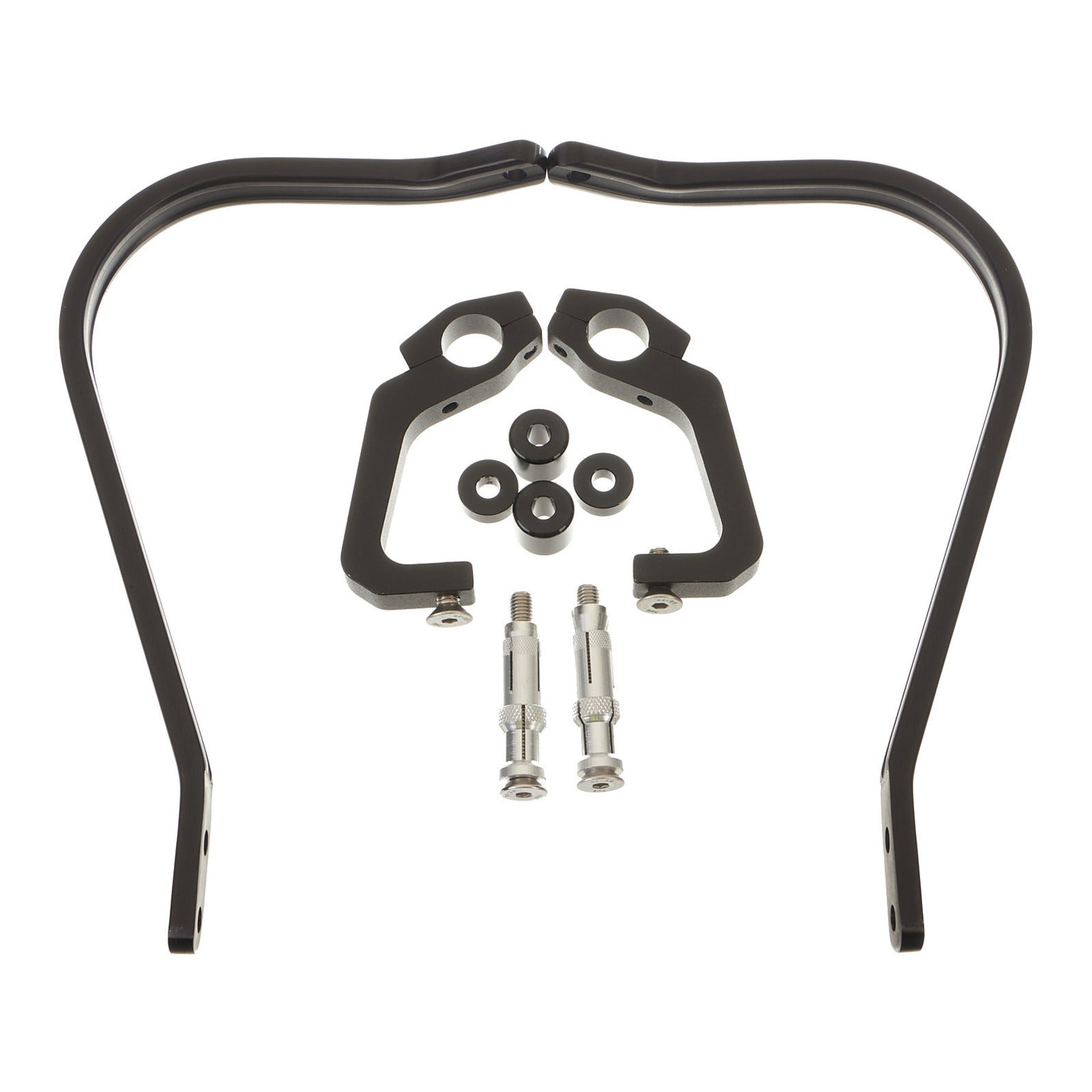 Zeta Adventure Armour Handguards for 22.2mm Handlebars - Black