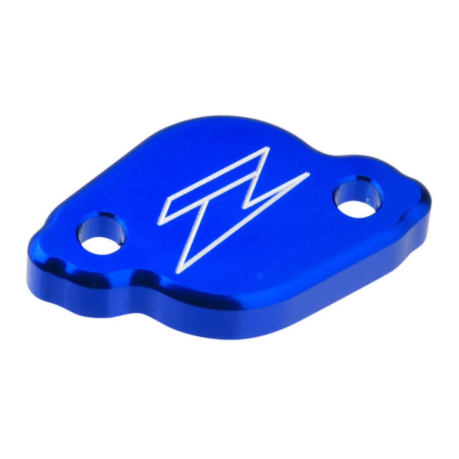 Zeta Rear Brake Reservoir Cover - Yamaha YZ / YZF, WRF, WR250R / WR250X - Silver
