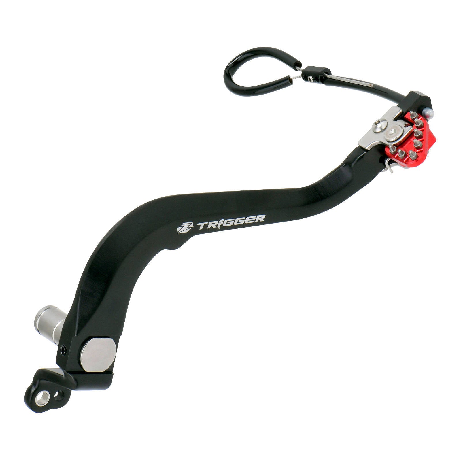 Zeta Trigger Brake Pedal - Honda CRF250L / CRF300L / Rally ('21-) - Red