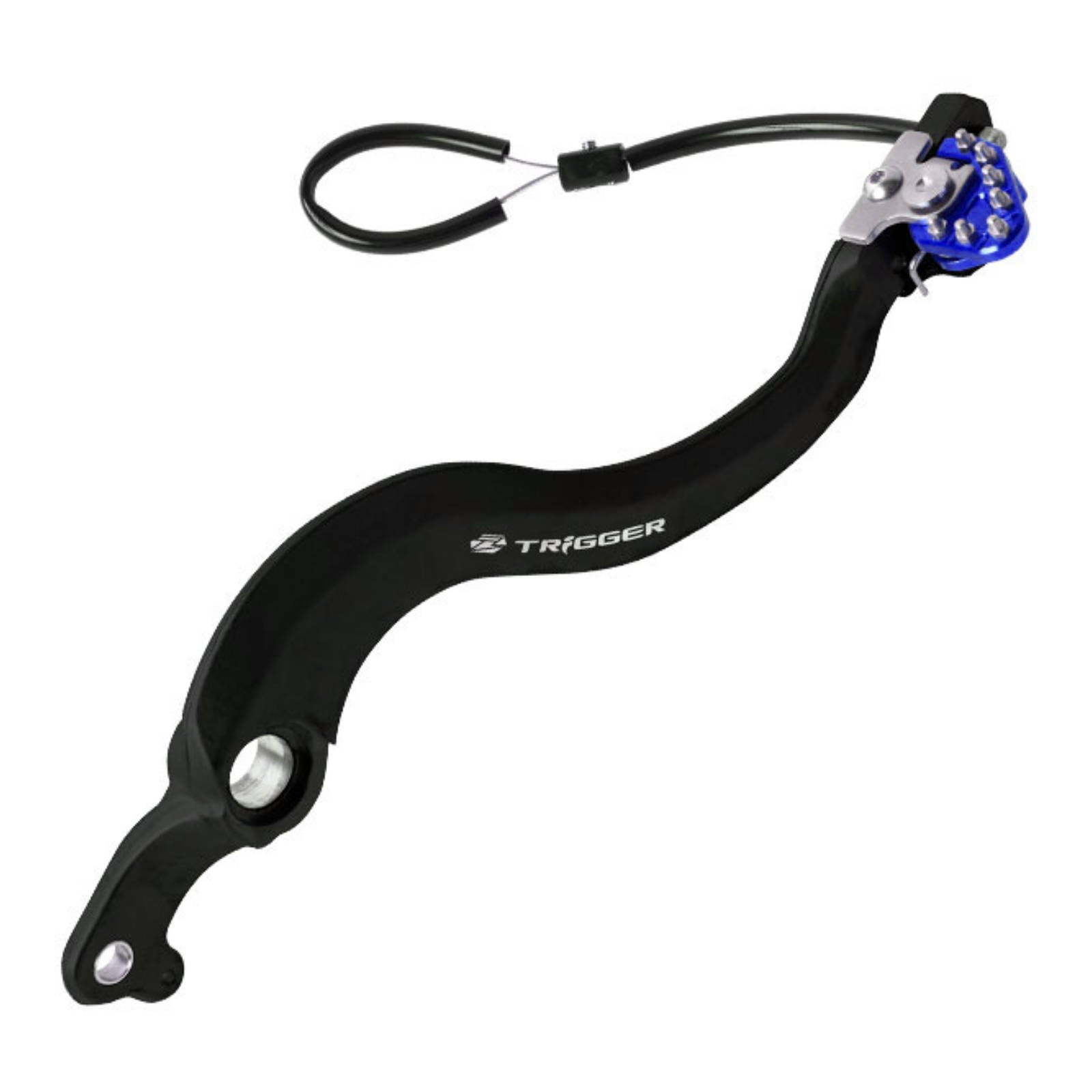 Zeta Trigger Brake Pedal - Yamaha YZ125 / YZ250 / YZ250X - Blue