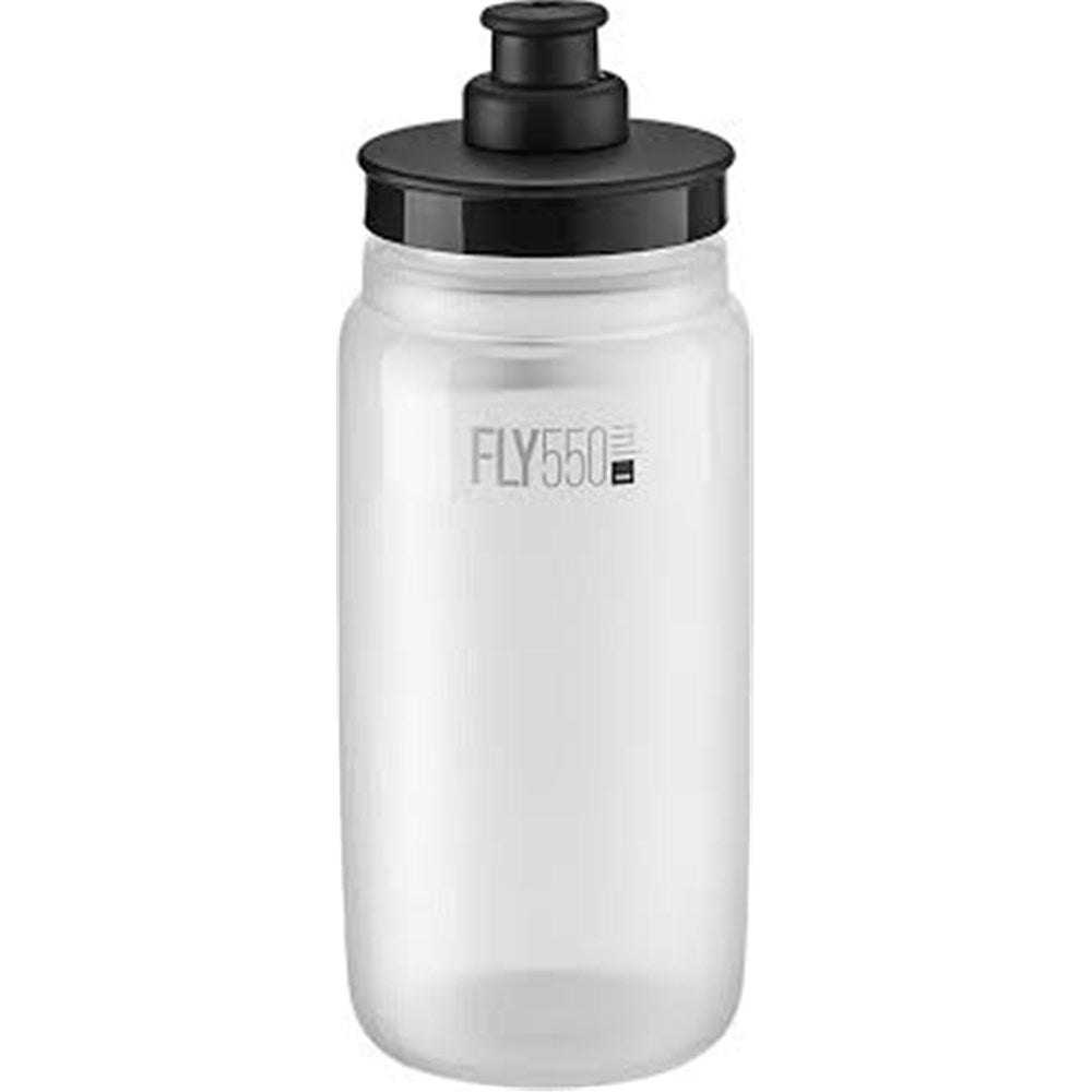 ELITE BOTTLE FLY TEX CLEAR 550 mL BLACK CAP