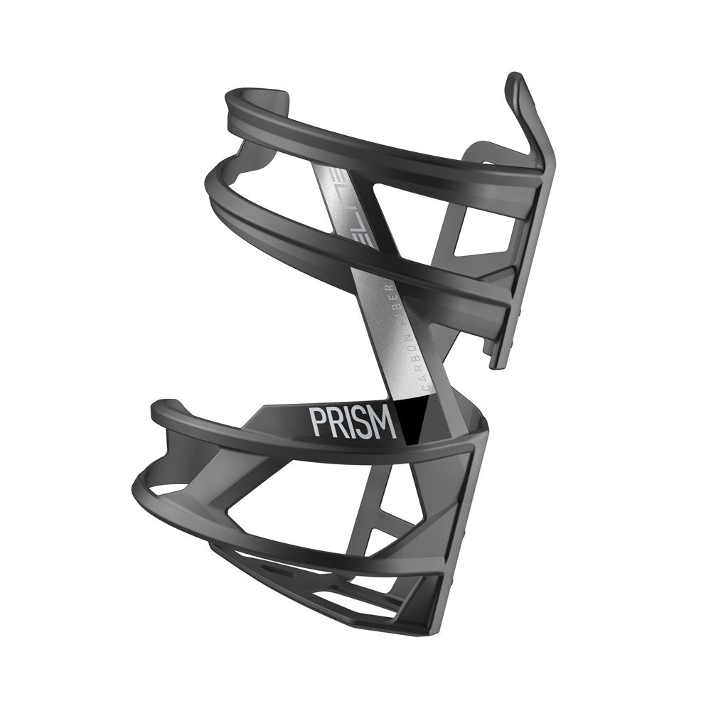 ELITE BOTTLE CAGE PRISM CARBON LEFT BLACK