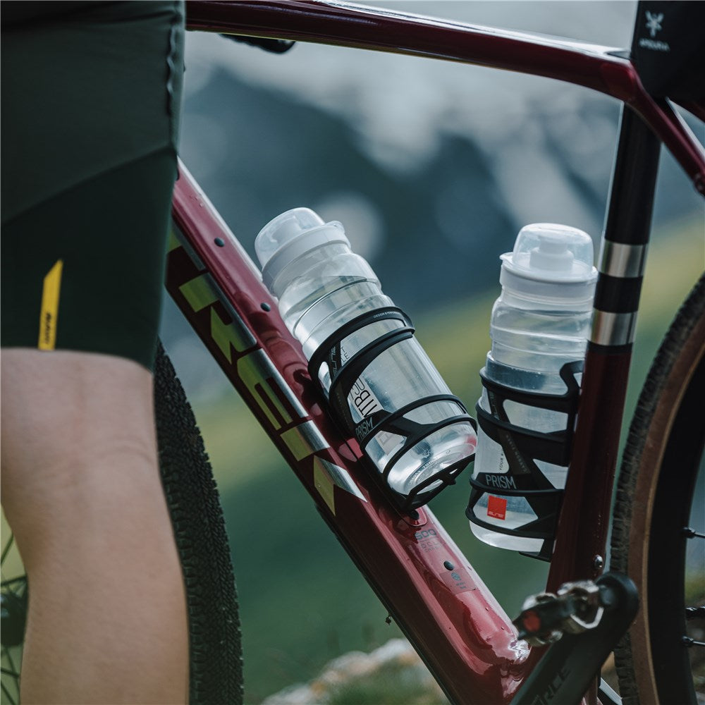 ELITE BOTTLE CAGE PRISM CARBON LEFT BLACK