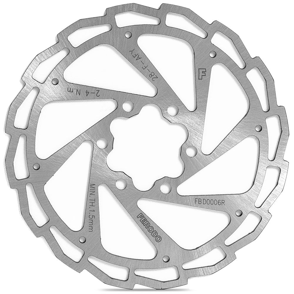 FERODO DISC ROTOR TZ-23 6-BOLT 140mm (1.8mm)
