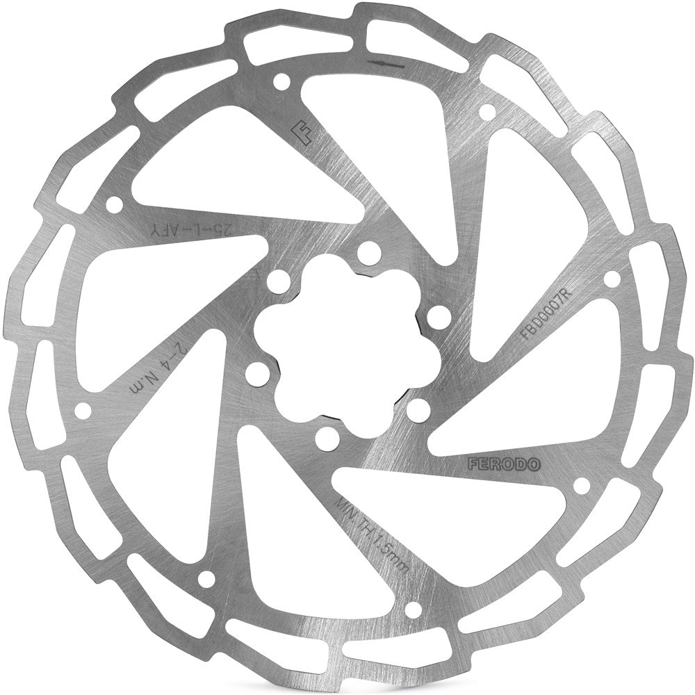 FERODO DISC ROTOR TZ-23 6-BOLT 160mm (1.8mm)