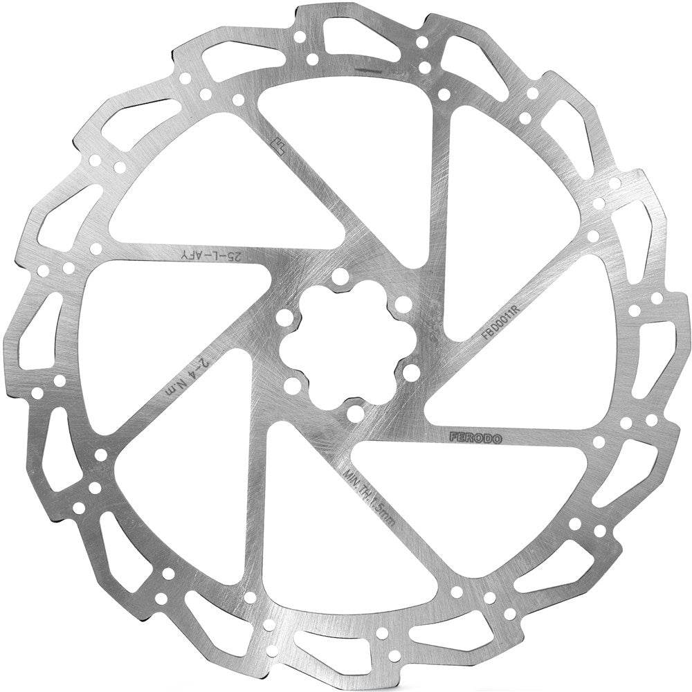 FERODO DISC ROTOR TZ-23 6-BOLT 220mm (2.0mm)