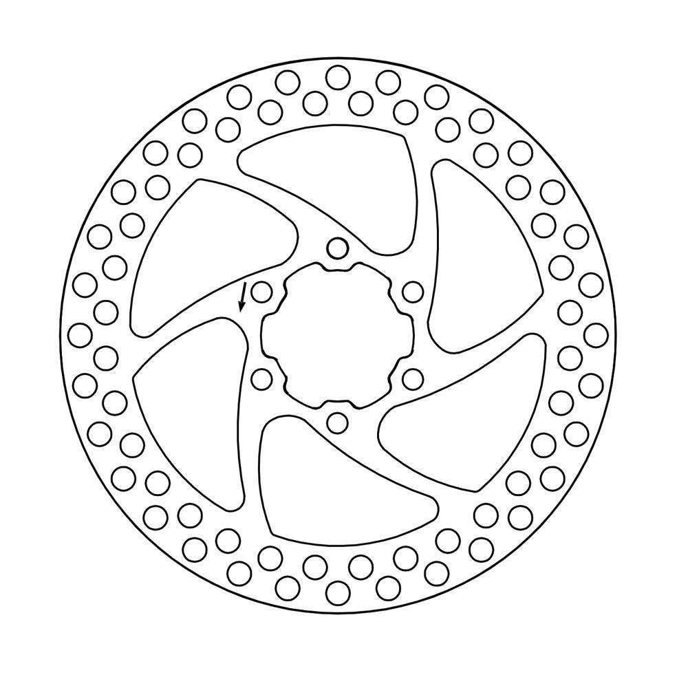 FERODO DISC ROTOR TZ-22 6-BOLT 140mm (1.8mm)