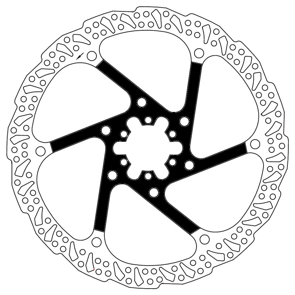 FERODO DISC ROTOR TZ-24 6-BOLT 220mm (2.0mm)