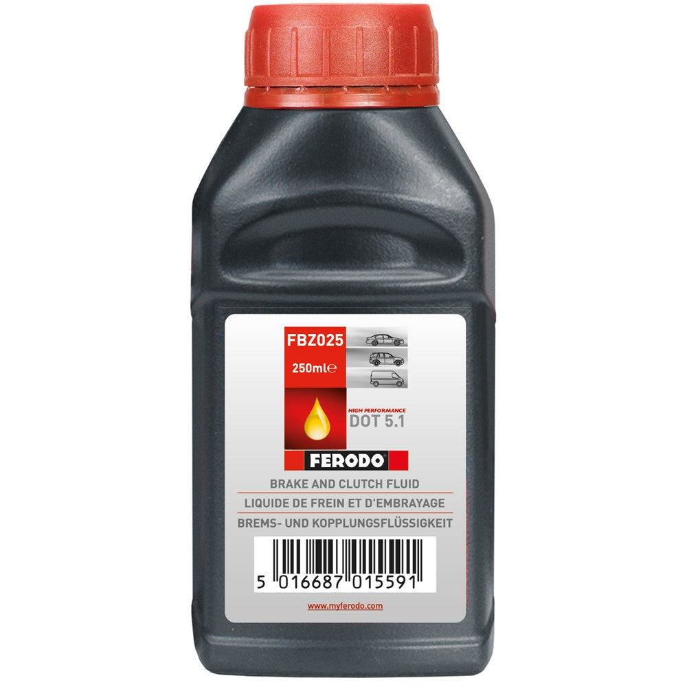 FERODO BRAKE FLUID DOT 5.1 (250 mL)