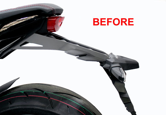 OGGY FENDER ELIMINATOR CB 650 R & CBR 650 R 21-25 (Black) - FE568SANT