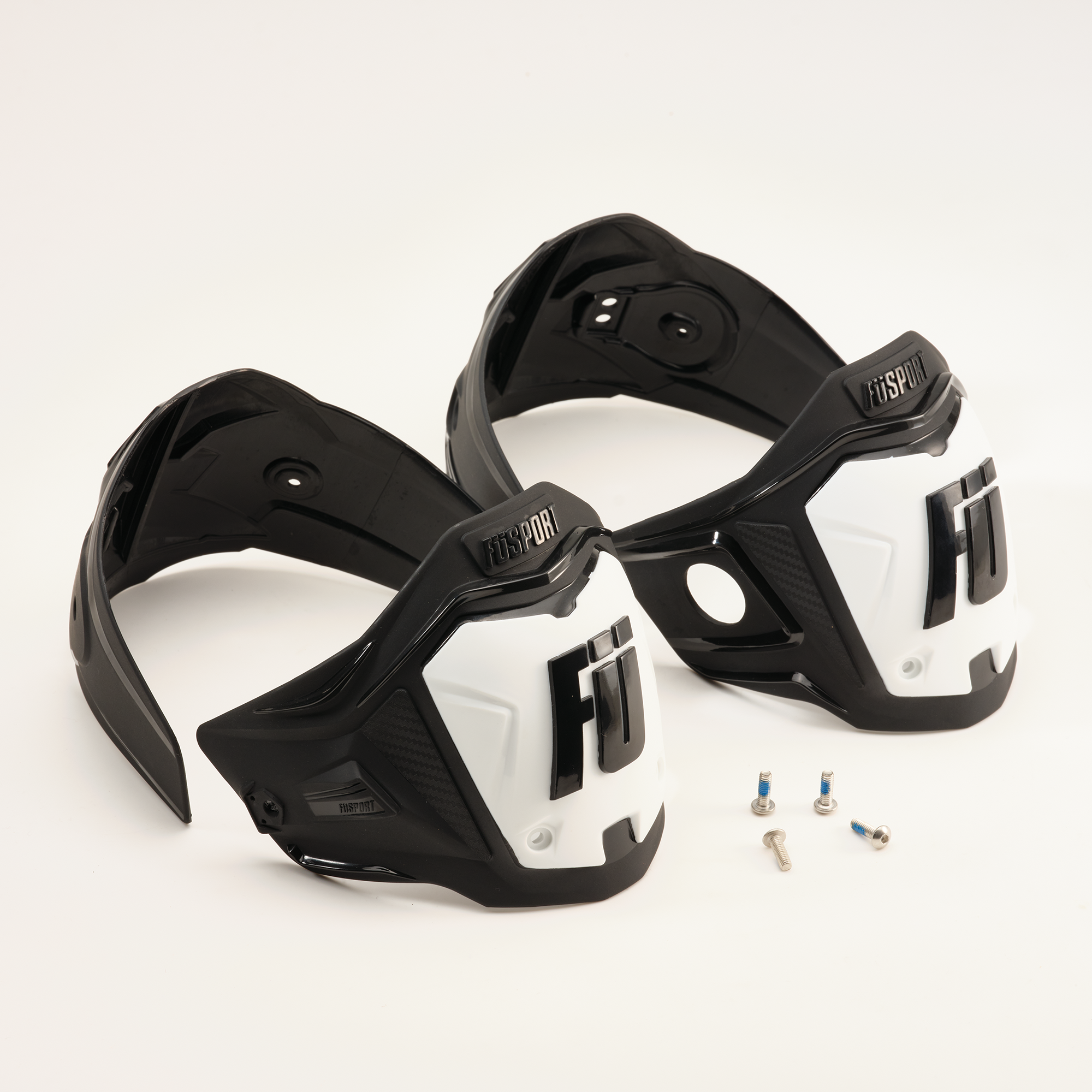 R1 SHIN/CALF  PLATE  WHITE (1 SET) WHITE