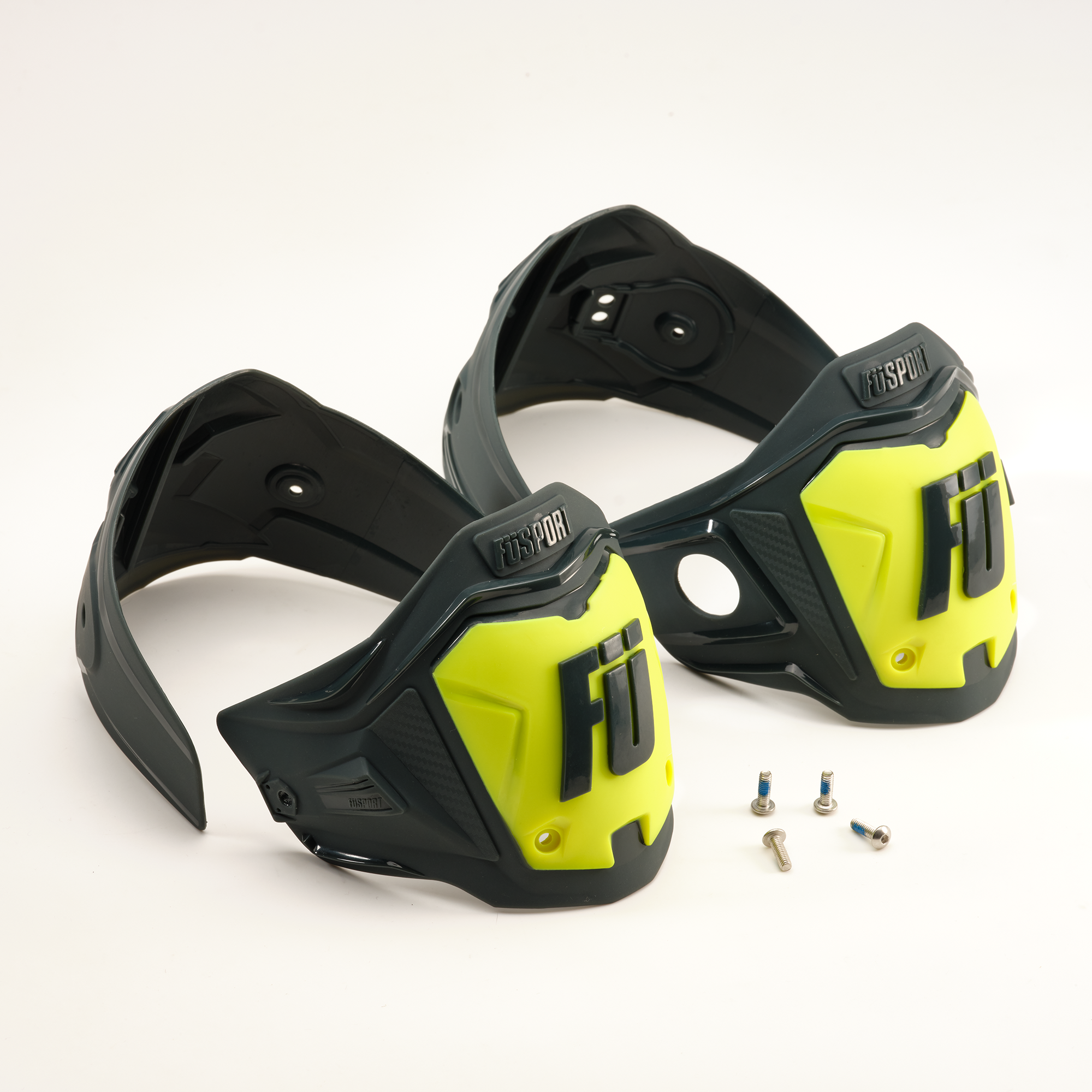 XR1 SHIN/CALF  PLATE  YELLOW (1 SET) YELLOW