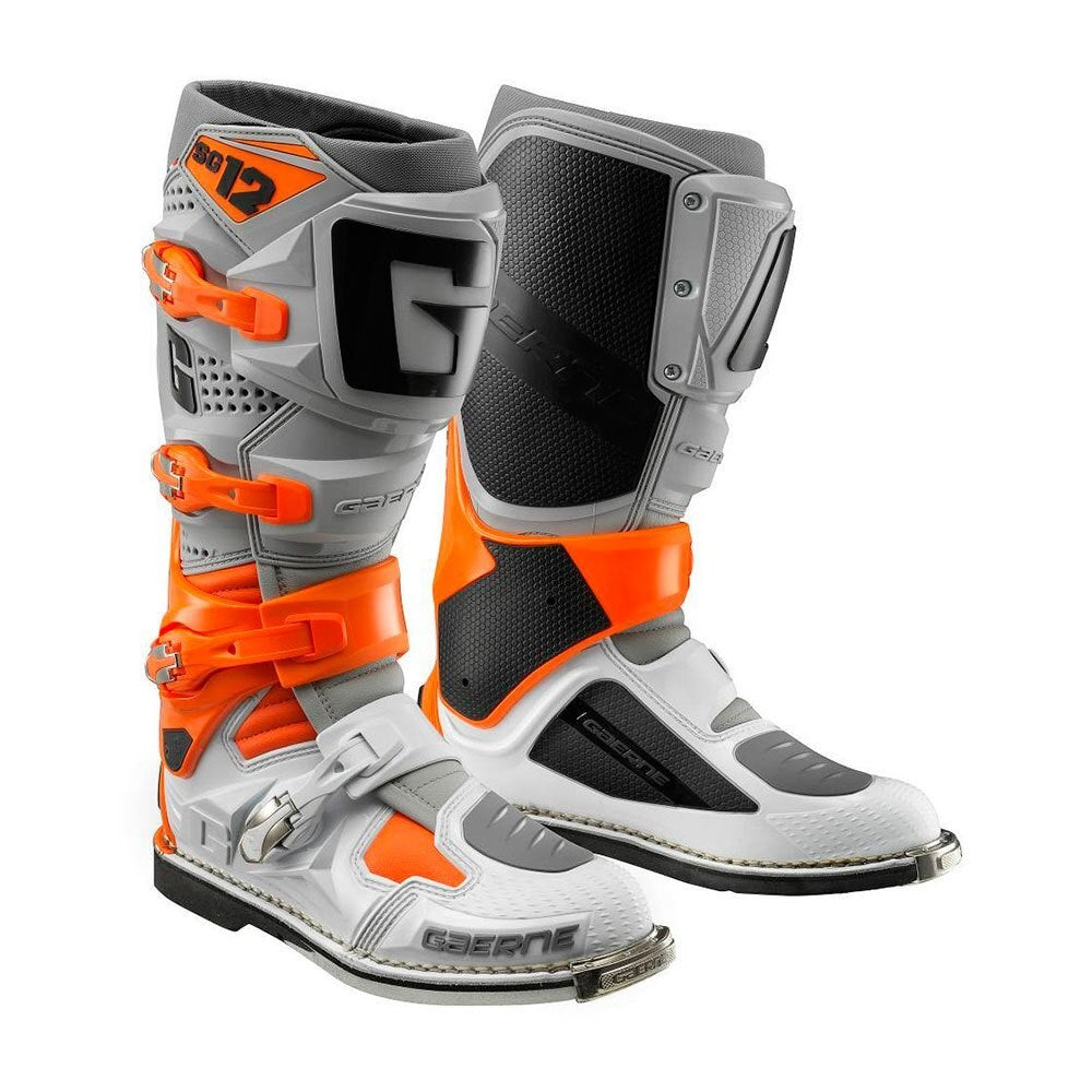 GAERNE SG-12 BOOTS ORANGE/GREY/WHITE 42 (8) #