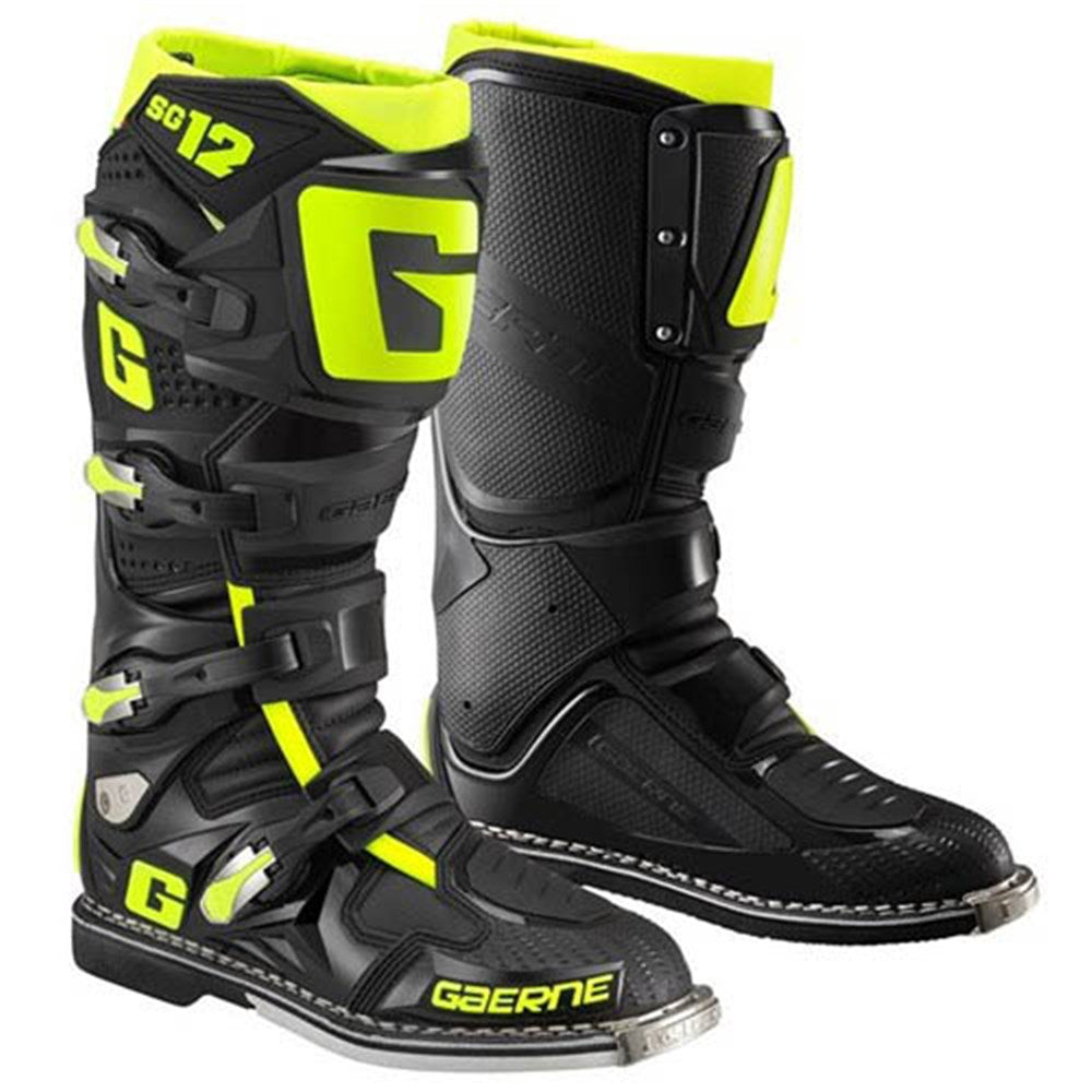 GAERNE SG-12 BOOTS BLACK/YELLOW 41 (07) #