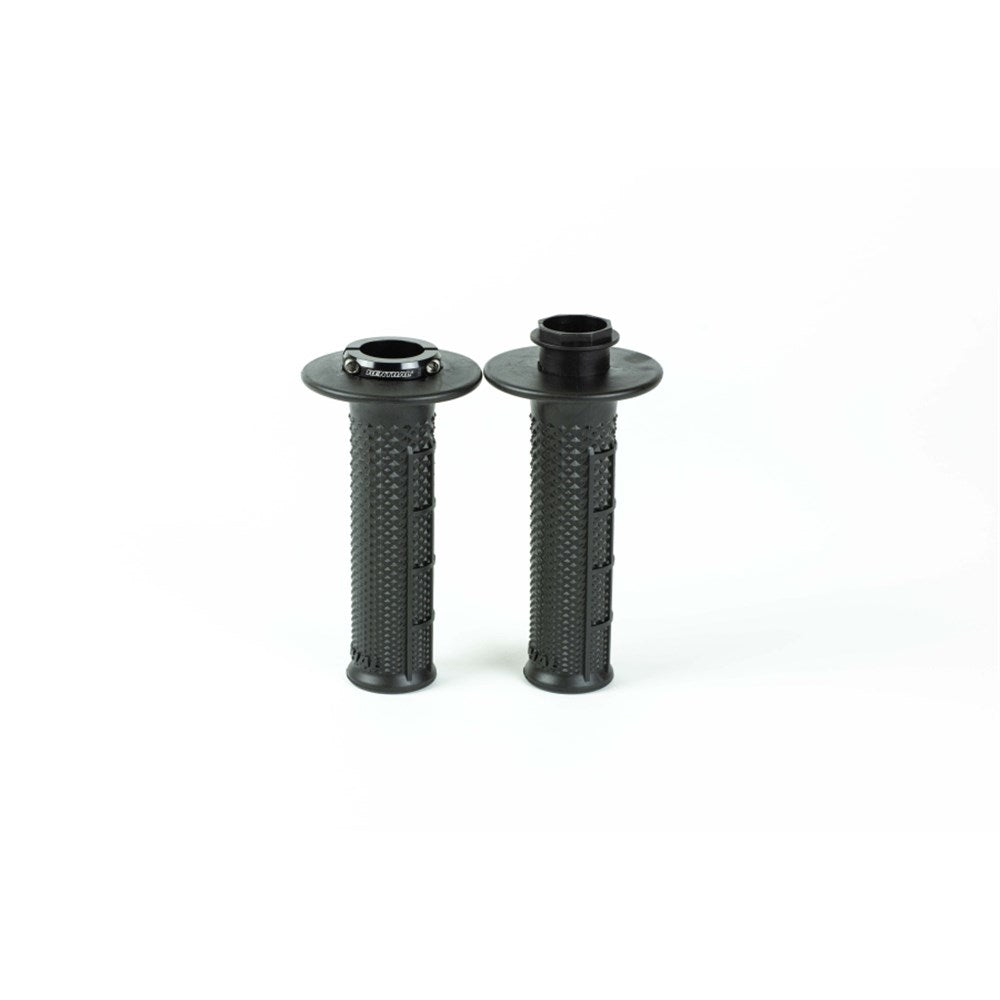 RENTHAL GRIPS MX R-WORKS LOCK-ON TAPERED/HALF WAFFLE - ULTRATACKY (G239)