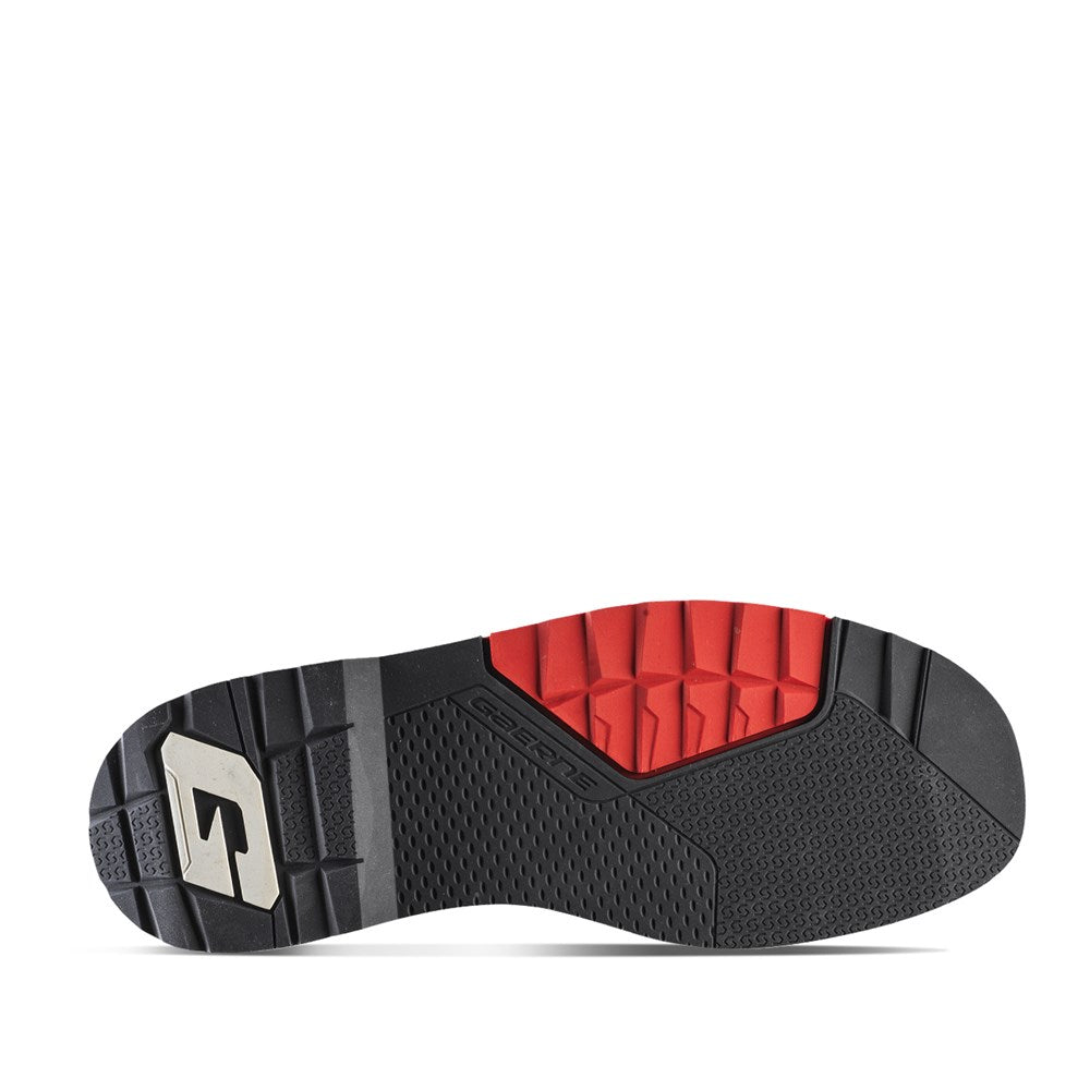 GAERNE SG-22 SUPERCROSS SOLE BLK/RED PAIR 48 (13)