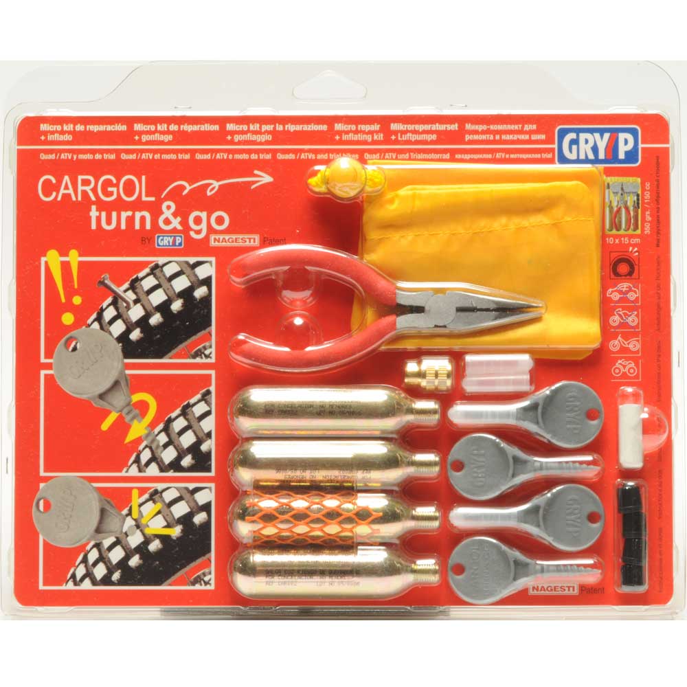 EMERGENCY TYRE REPAIR KIT LGE - GK005