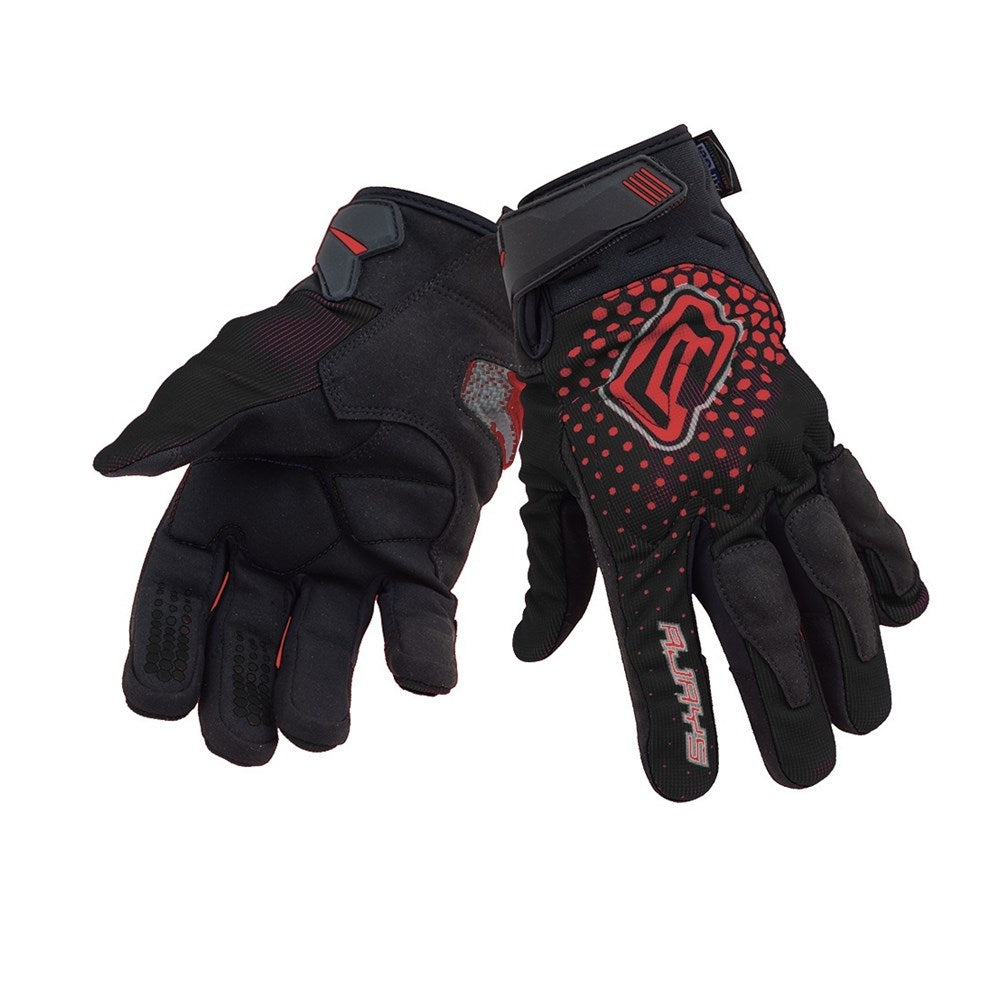 RJAYS DUNE GLV BLK/RED (MD)