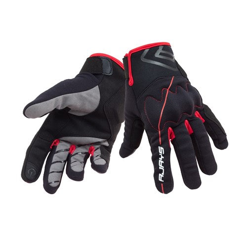 RJAYS TWIST GLV BLK/RED (XL)