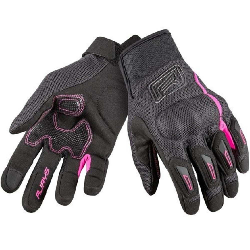 RJAYS FLOW LADIES GLV BLK/PNK (LG)