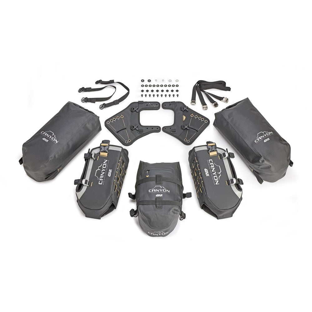 GIVI GRT CANYON 3 BAG MODULAR SYSTEM (2 X 16L/1 X 12L)