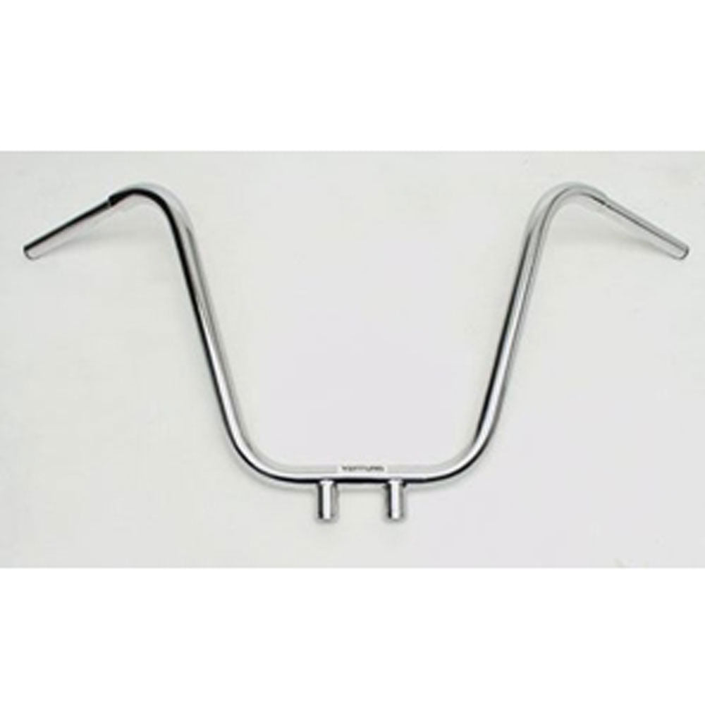 VENTURA APE BAR 16 x 1.25 INCH CHROME - BUILT IN RISERS - HD22