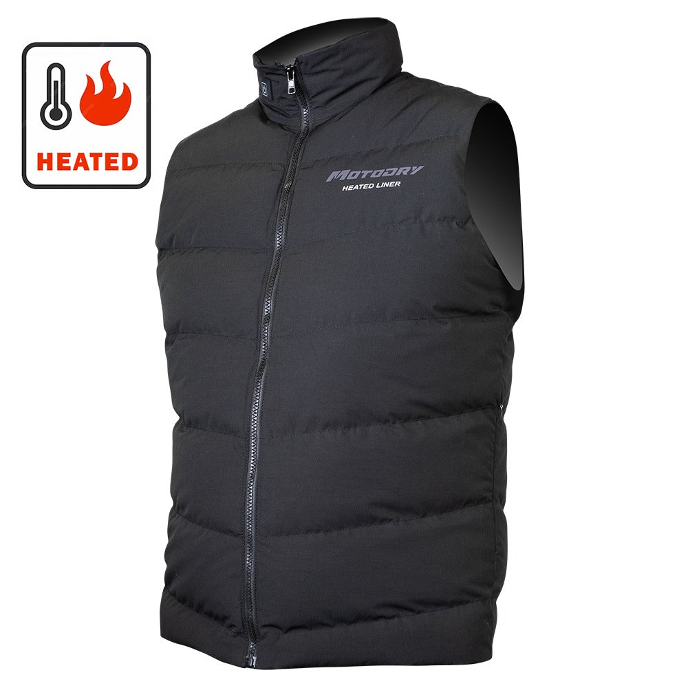 HEATED VEST MENS BLACK