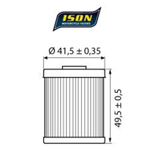 ISON 157 ELEMENT OIL FILTER