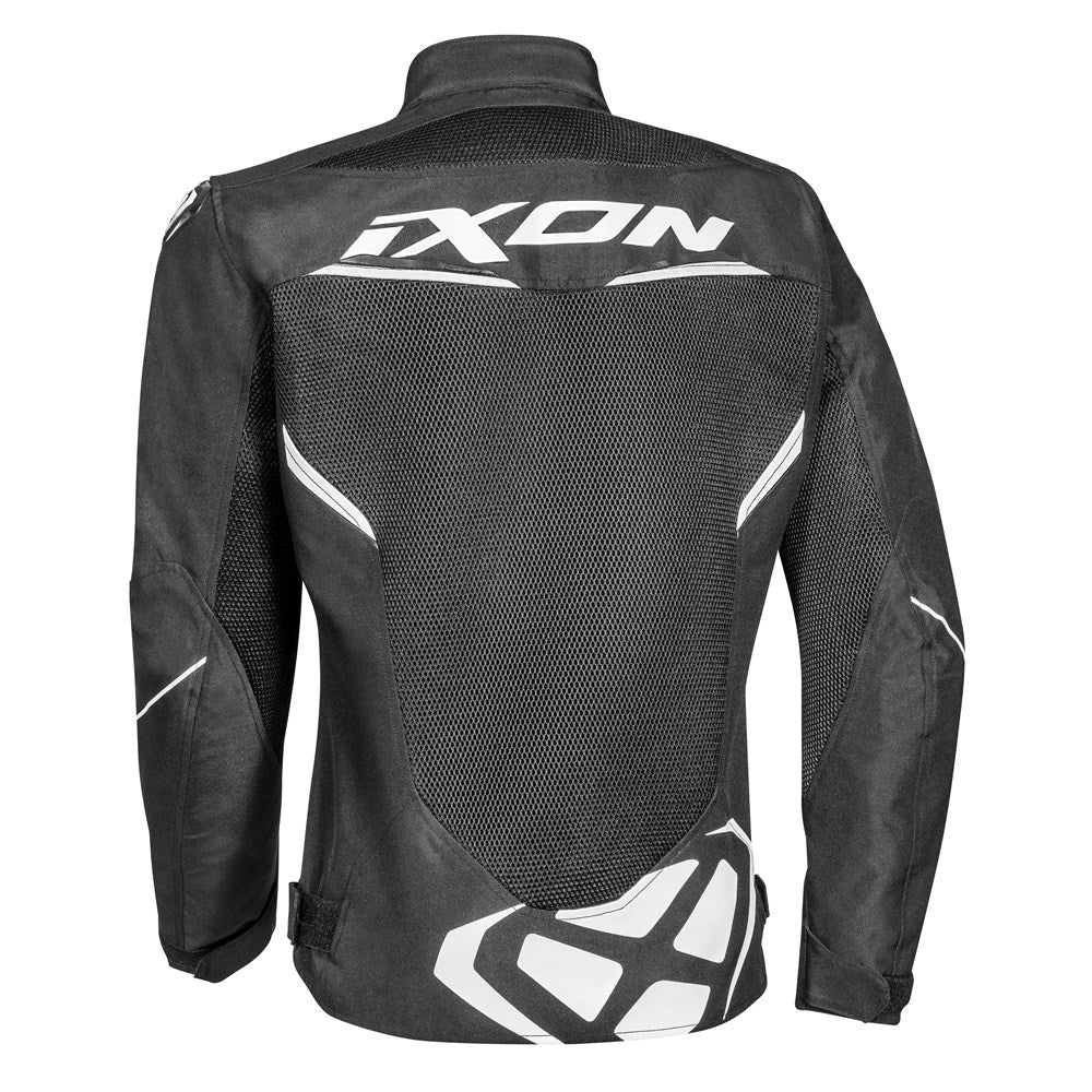 IXON DRACO JKT BLK/WHT (3XL) [ONC01] #