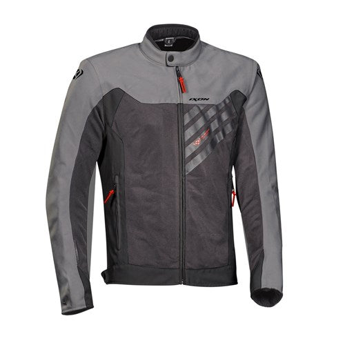 ORION JACKET - ANTHRACITE/GREY/RED