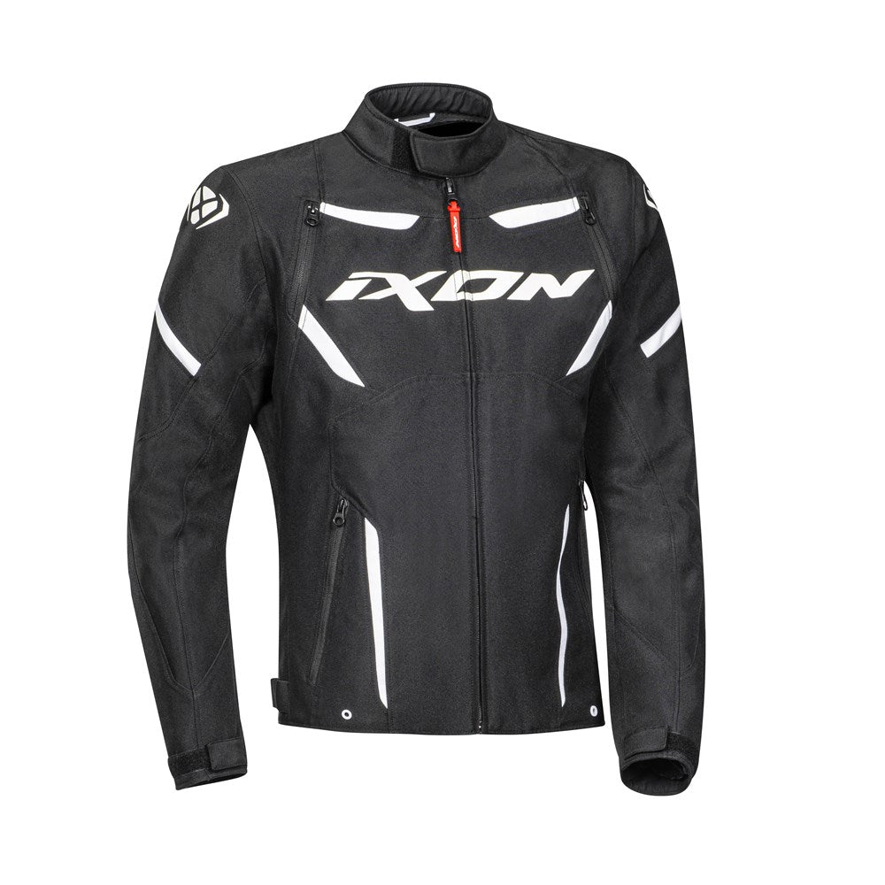 IXON STRIKER JKT BLK/WHT (XS) [ONC01] #