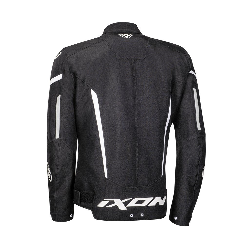 IXON STRIKER JKT BLK/WHT (5XL) [ONC01] #