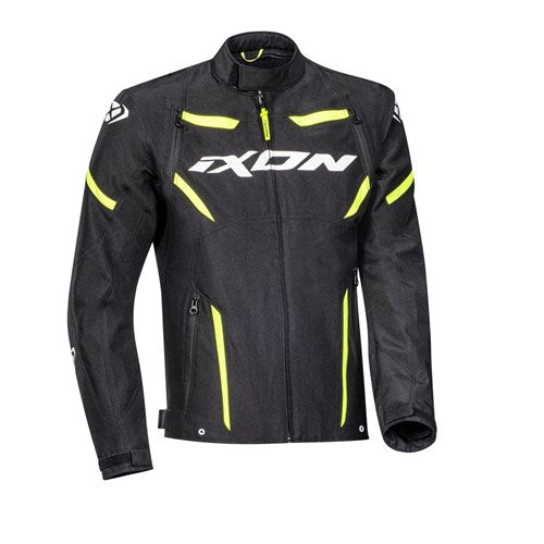 STRIKER JACKET - BLACK/WHITE/YELLOW