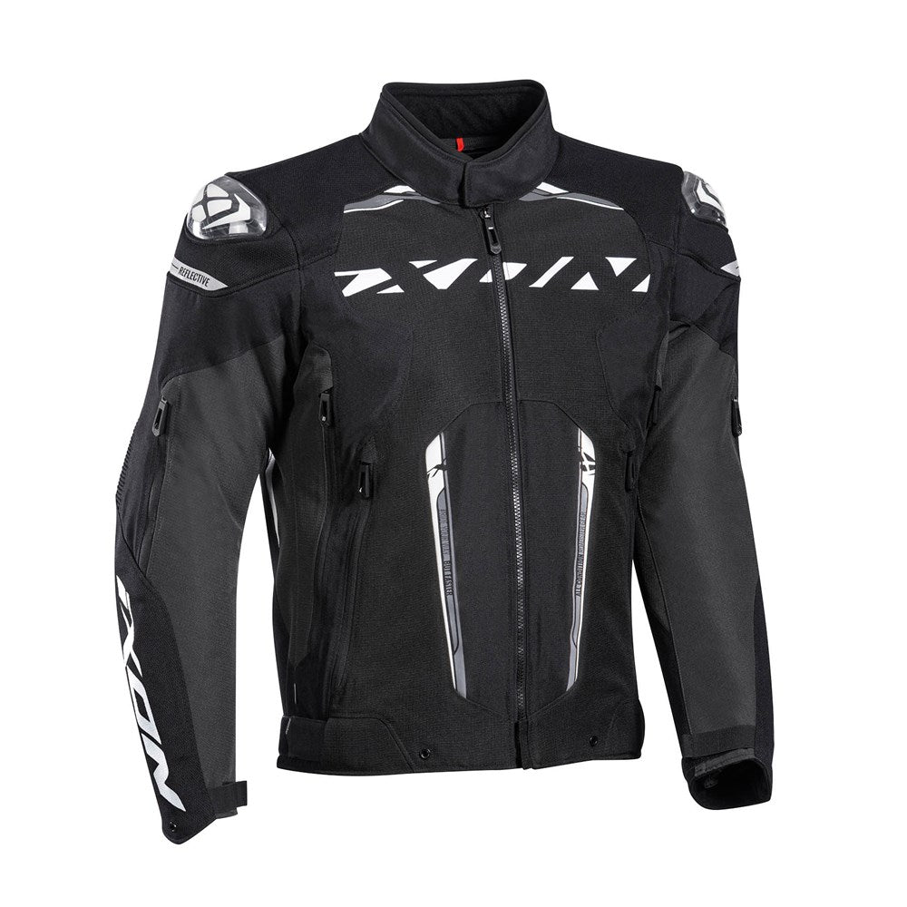 IXON BLASTER JKT BLK/WHT (SM) [ONC01] #