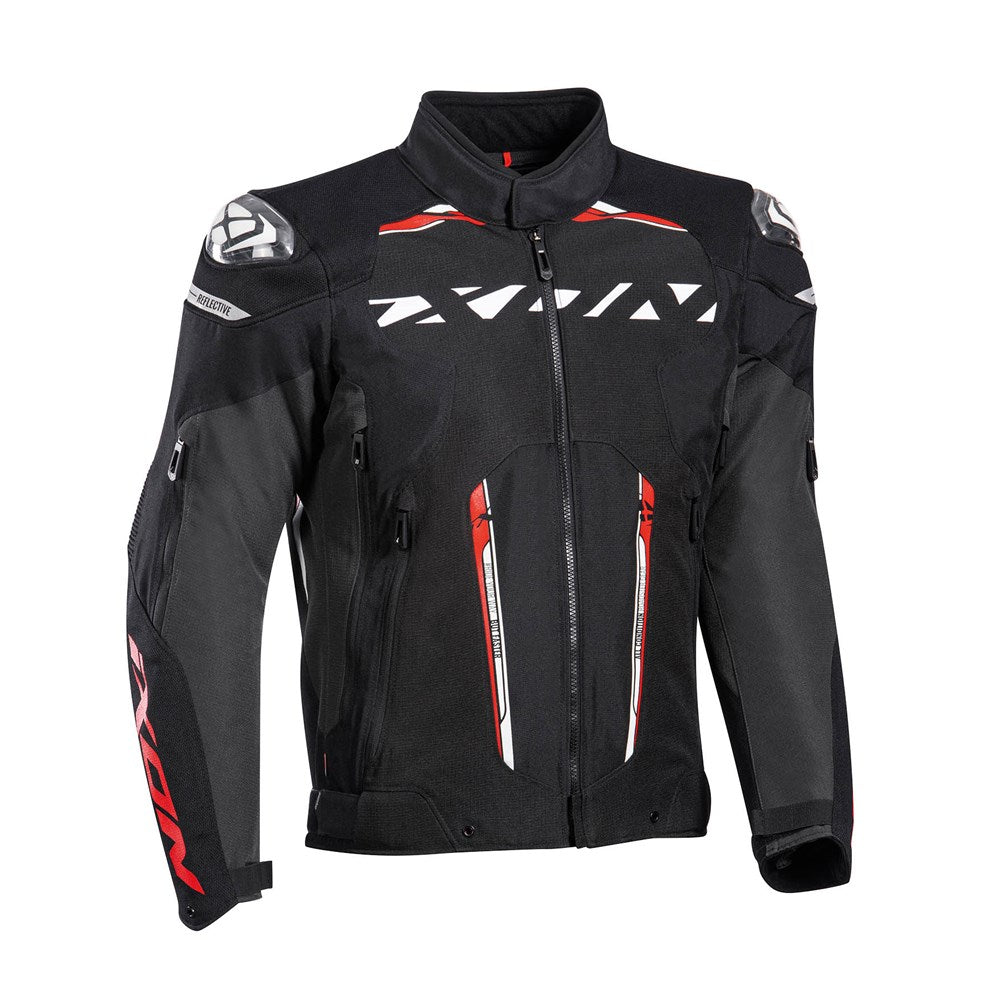 IXON BLASTER JKT BLK/WHT/RED (SM) [ONC01] #