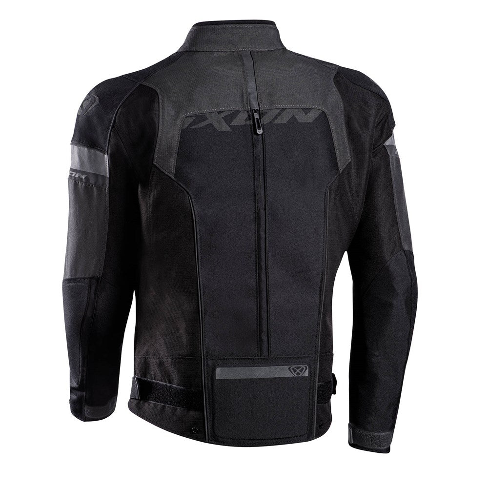 IXON ALL ROAD JKT BLK/GRY (LG) [ONC01] #