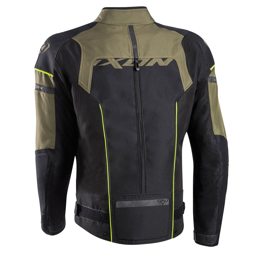 IXON ALL ROAD JKT BLK/KHK (XL) [ONC01] #