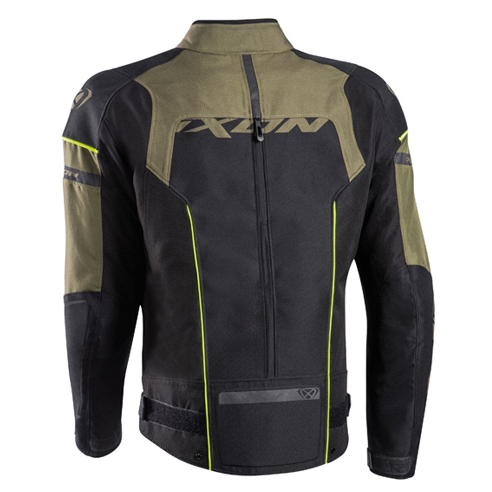 IXON ALL ROAD JKT BLK/KHK (2XL) [ONC01] #