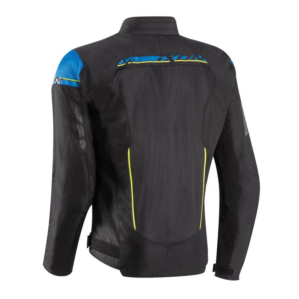 IXON T-REX JKT BLK/BLU/YEL (MD) #