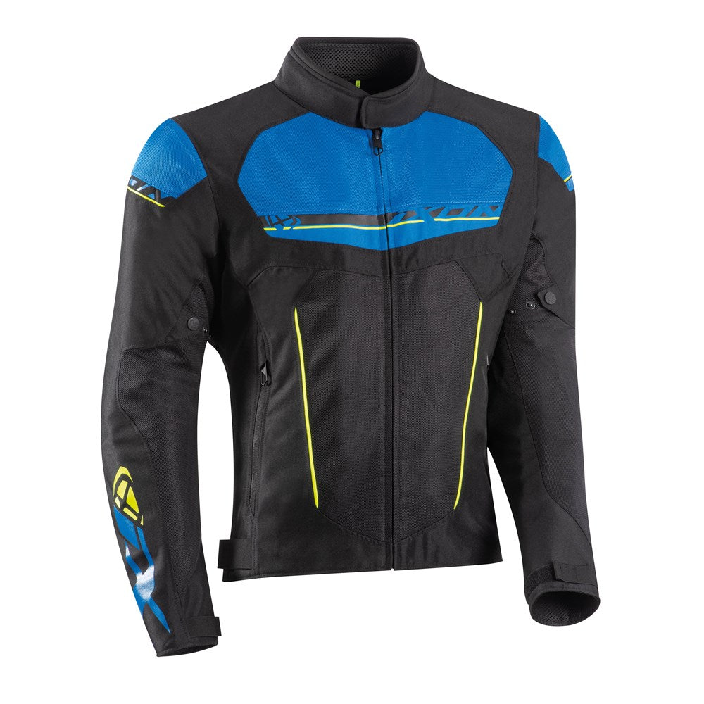 IXON T-REX JKT BLK/BLU/YEL (LG) #