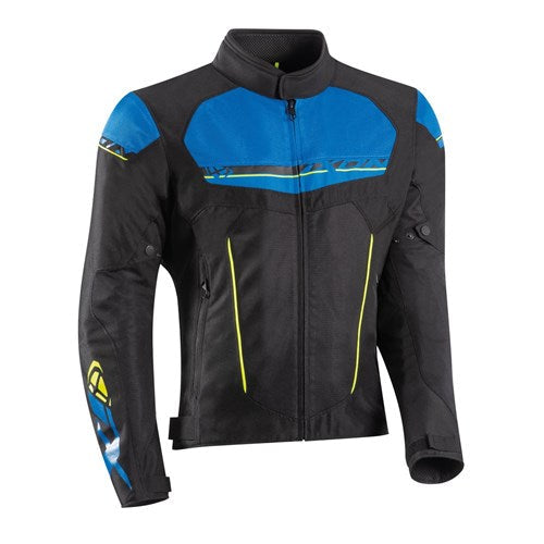 T-REX JACKET - BLACK/BLU/YELLOW