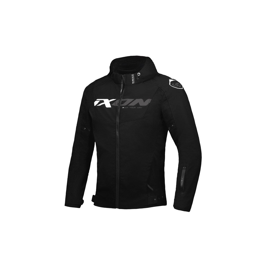 IXON FIERCE JKT BLK/GRY/WHT (2XL)