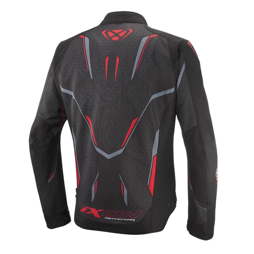 IXON DEMONIAK JKT BLK/RED (MD)