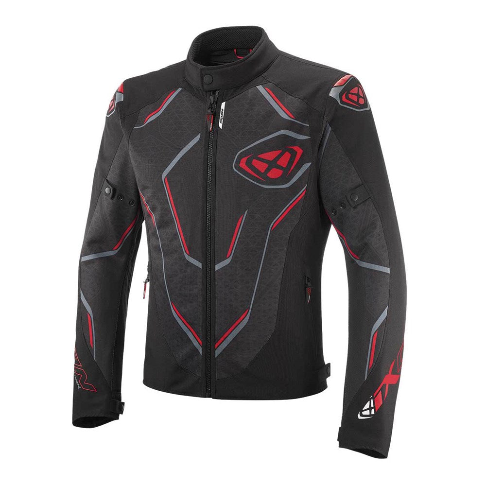IXON DEMONIAK JKT BLK/RED (2XL)