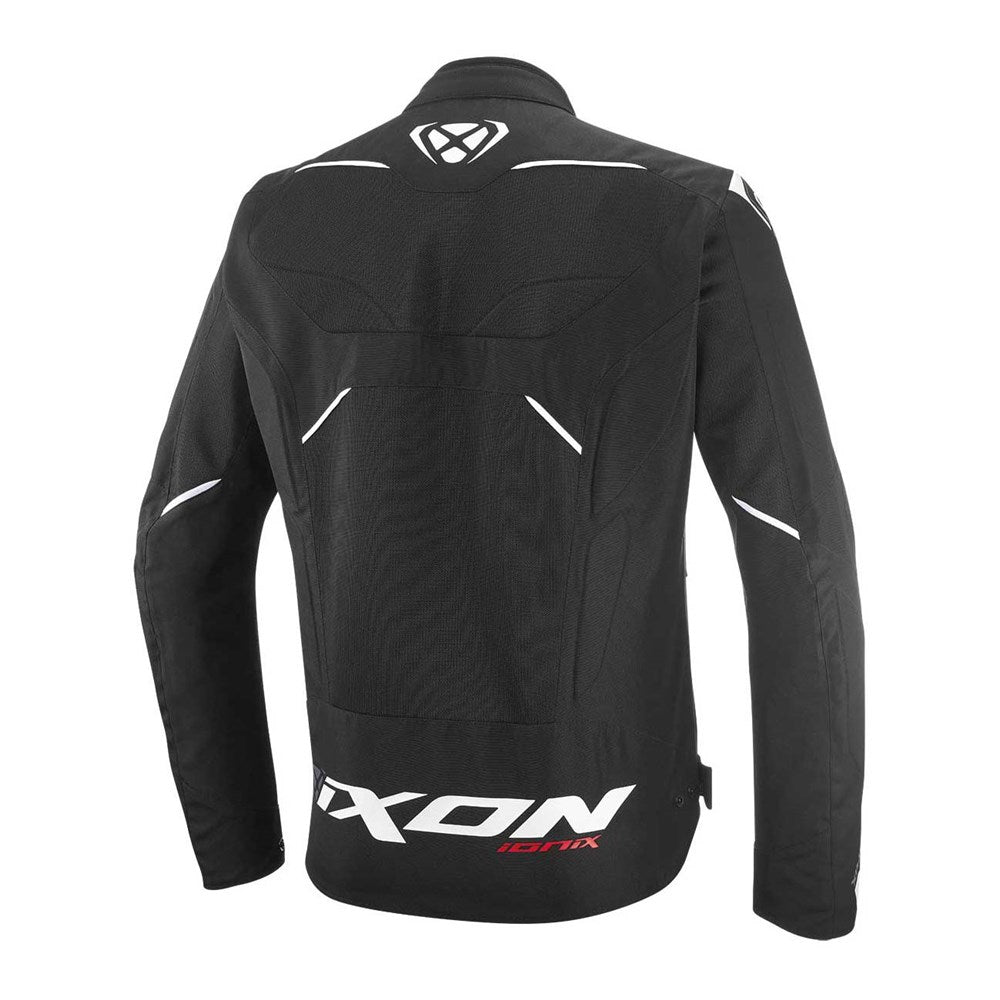 IXON IONIX JKT BLK/WHT (LG) #